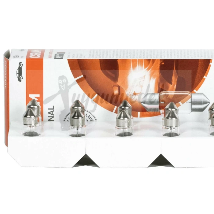 OSRAM 6438 FS10 12V AMPÜL SOFİT AMPUL JAPON TİPİ KISA 10 ADET