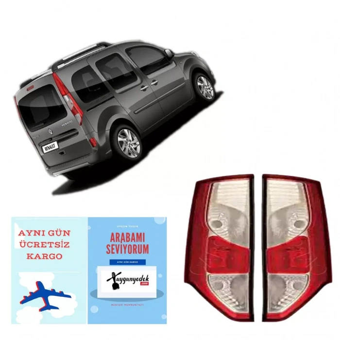 RENAULT KANGOO SAĞ ARKA STOP LAMBASI 2013--2018 TEK KAPI