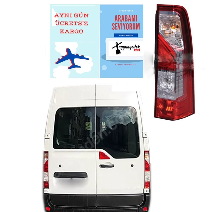 RENAULT MASTER SAĞ ARKA STOP LAMBASI 2010--2018