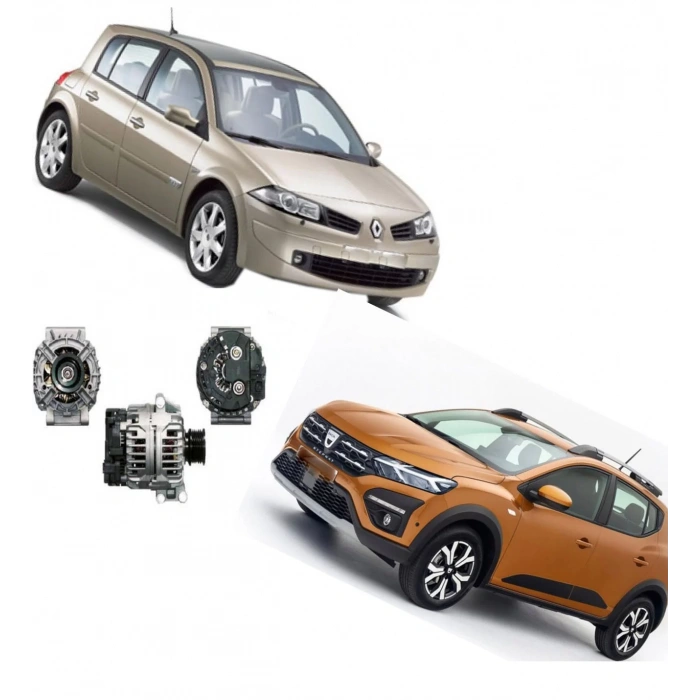 RENAULT MEGANE 1.4 1.6 DACİA SANDERO 1.4 ŞARJ DİNAMOSU BOSCH TİPİ