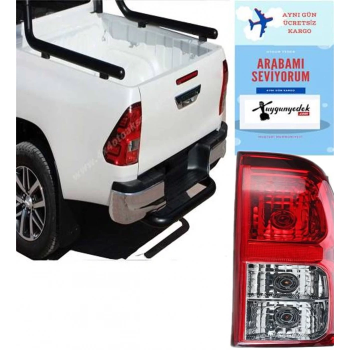 TOYOTA HİLUX SOL ARKA STOP LAMBASI YENİ MODEL 2015--2018 DUYLU