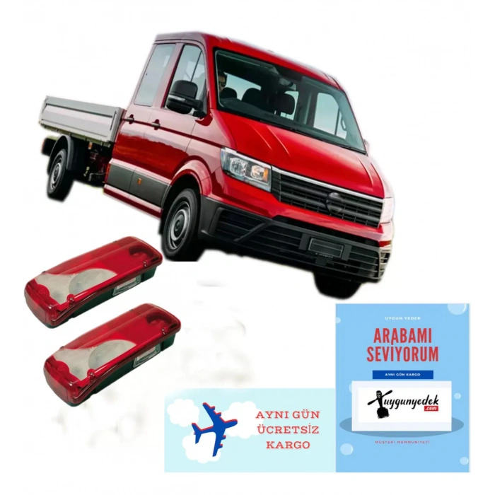 VOLKSWAGEN CRAFTER KAMYONET PİCK UP SAĞ+SOL ARKA STOP LAMBASI