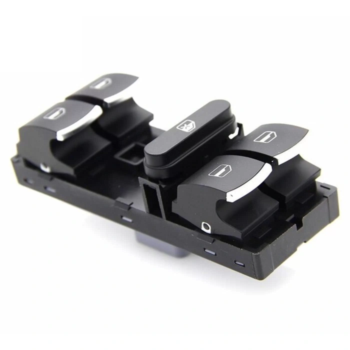 VOLKSWAGEN GOLF 5 - 6 SOL DÖRTLÜ CAM DÜĞMESİ 2006--2013 KROM