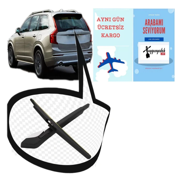 VOLVO XC90 ARKA SİLECEK KOLU VE SÜPÜRGESİ 2007--2015