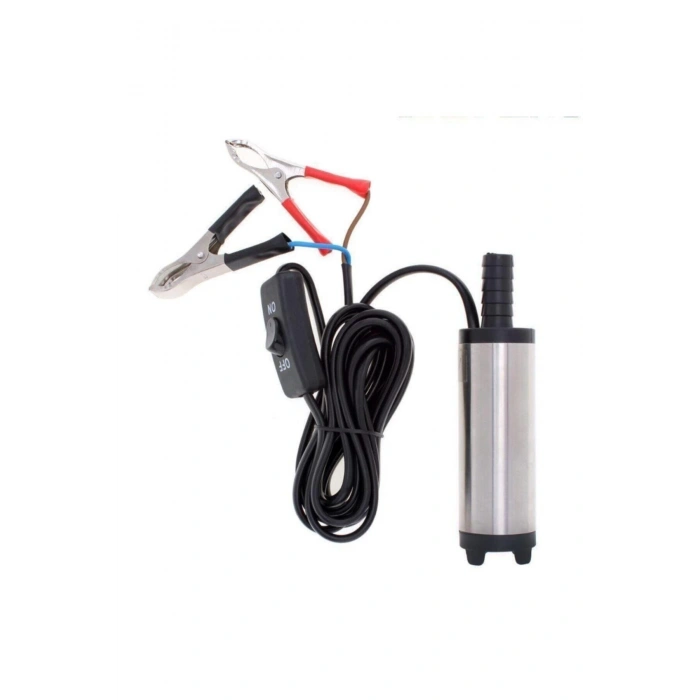 12 Volt Sıvı Transfer Pompası Dalgıç Pompa Mazot - Su - Süt - Sıvı