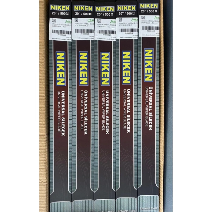 25 Adet Niken 650mm Yeni Nesil Muz Silecek Toptan Fiyat