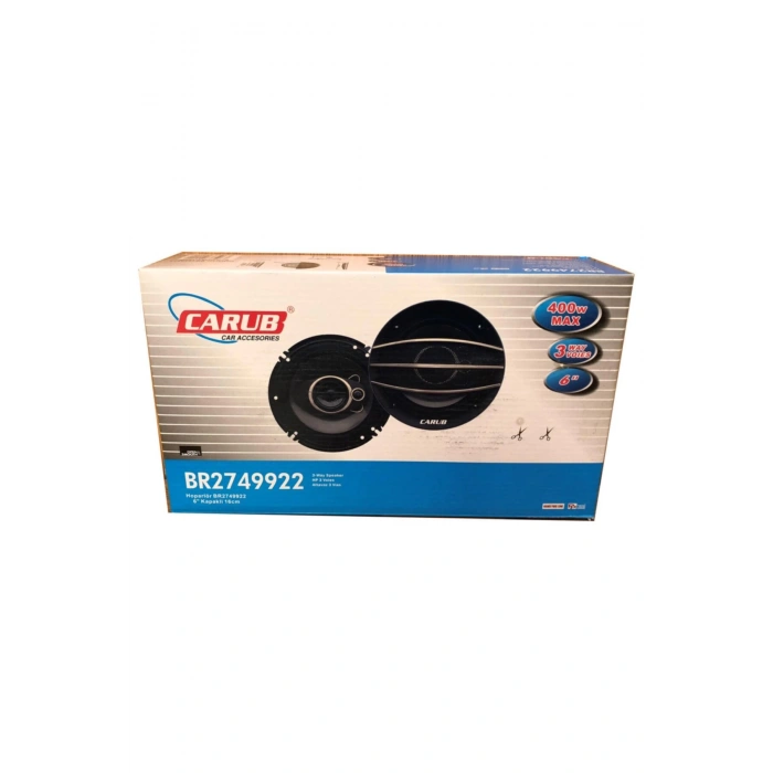 2749922 Hoporlör 16cm 6 Inch Kapaklı Set 400w