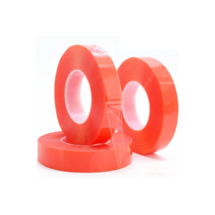 3 Adet Çift Taraflı Bant 30mm 5mt Şeffaf