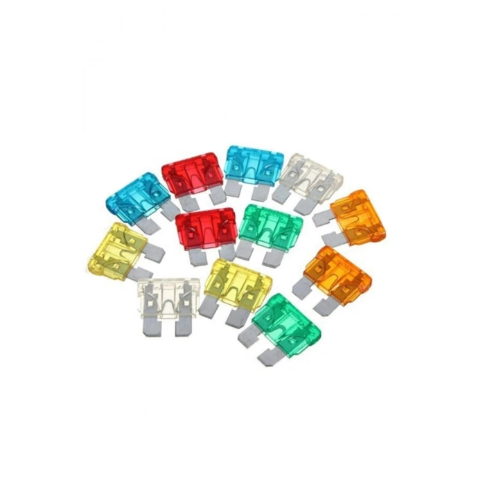 30 Adet Orta Boy Bıçak Sigorta Karışık Set