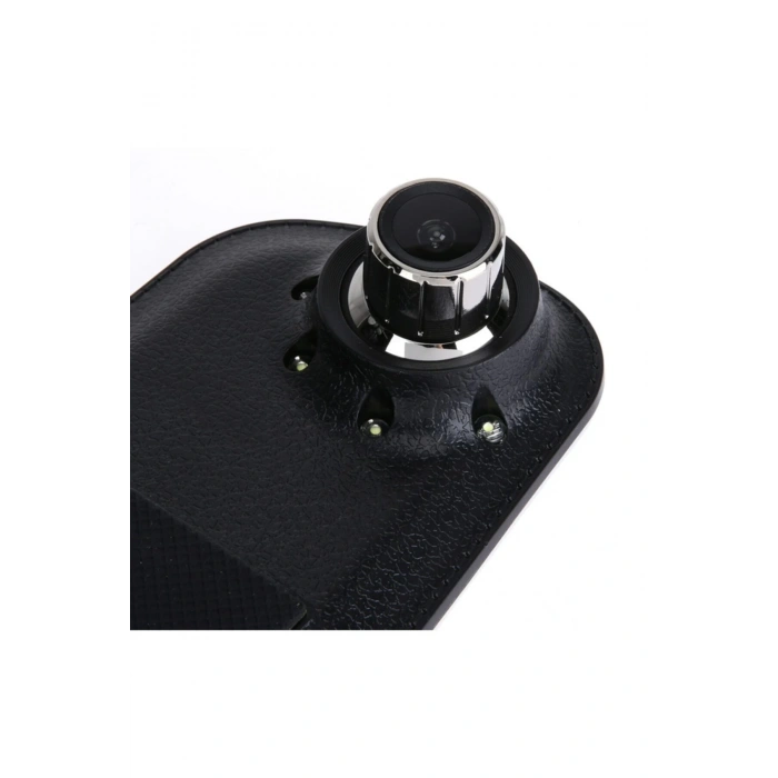 4.3 Inch Dikiz Aynalı Çift Kameralı Kayıt Cihazı Ön Ve Arka Görüş