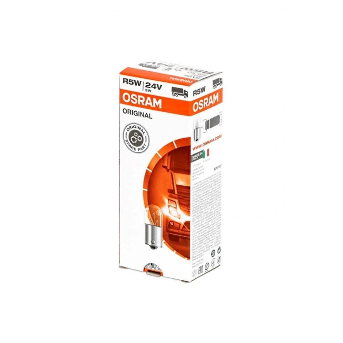 5627 R5w 24 Volt 67 Ampul 5watt 10 Adet