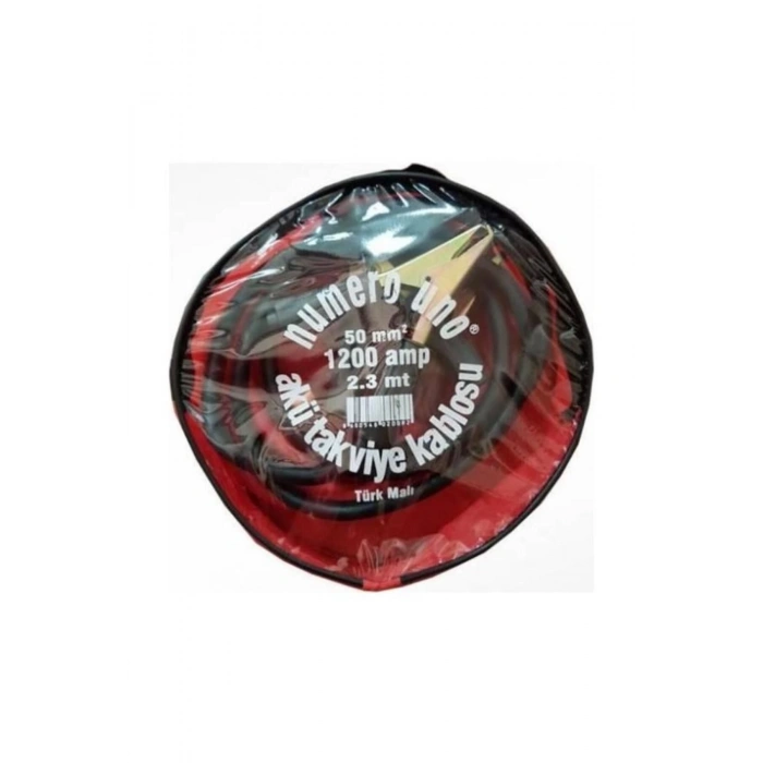 ARC 50MM AKÜ TAKVİYE KABLO SETİ 1200 AMPER 2 METRE FULL BAKIR KABLO