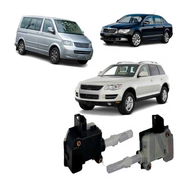 ATK VW CADDY III TRASPOTER T4 T5 TOUAREG 2010 BAGAJ KİLİT MOTORU