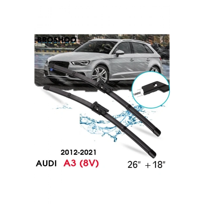 AUDİ A3 ÖN CAM MUZ SİLECEK SETİ 2012--2021