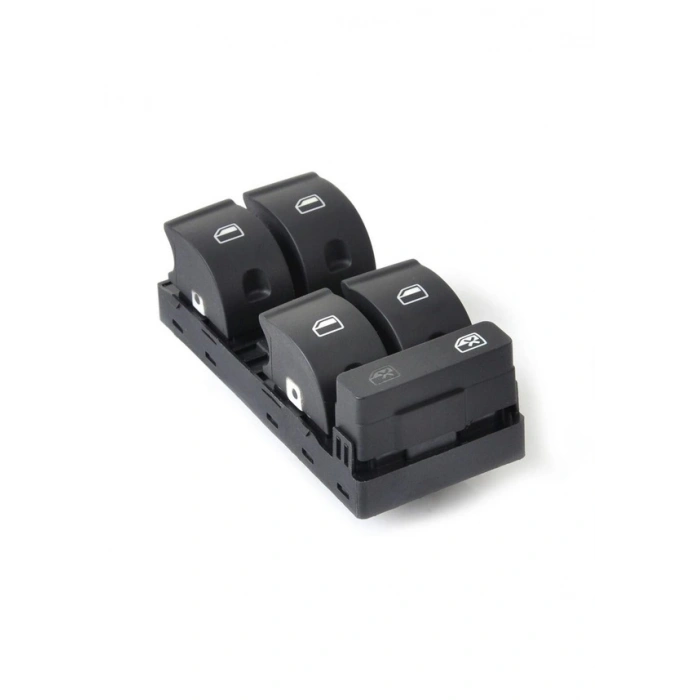 Audi A4 Dörtlü Ve Tekli Cam Anahtari Dügmesi Seti 2002--2008 444262492