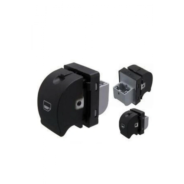 Audi A4 Tekli Cam Düğmesi Anahtarı 2002 2008