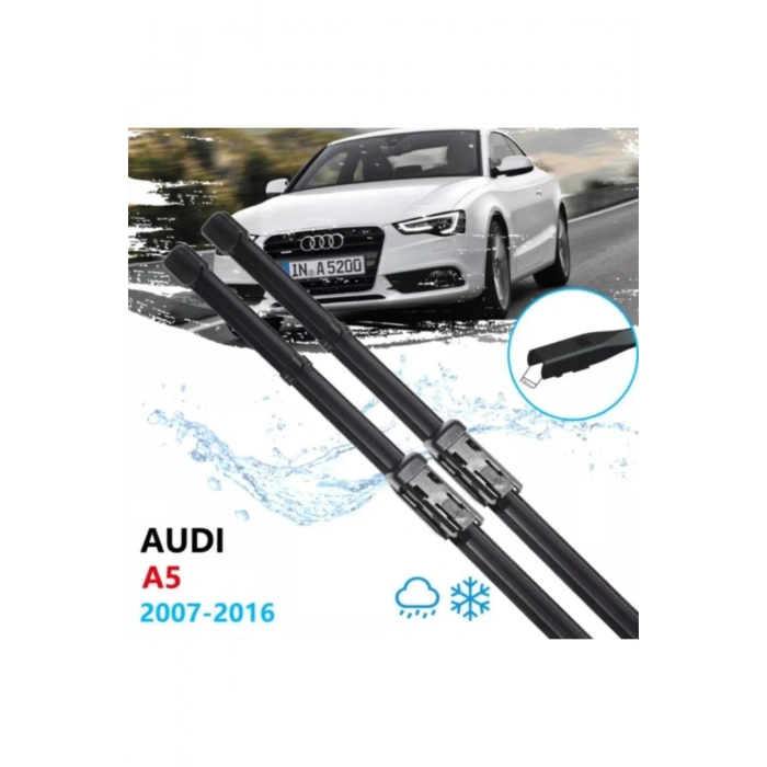 Audi A5 Ön Cam Silecek Süpürgesi Takımı 2007--2016