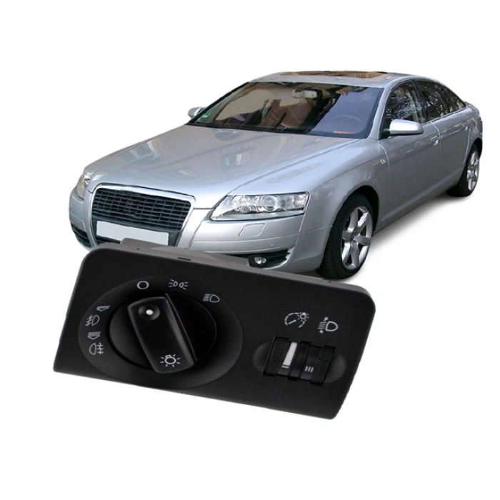 AUDİ A6 FAR VE SİS LAMBA AÇMA ANAHTARI DÜĞMESİ 1997--2005