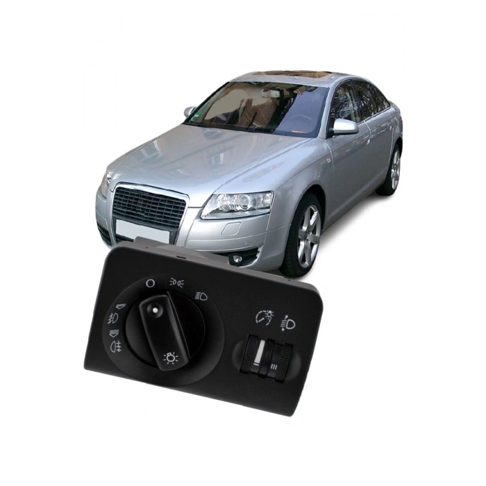 Audi A6 Far Ve Sis Lamba Açma Anahtarı Düğmesi 1997--2005