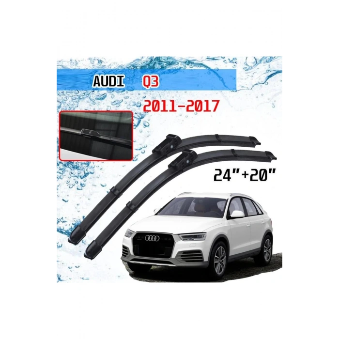 Audi Q3 Ön Cam Muz Silecek Takımı 2011-2017