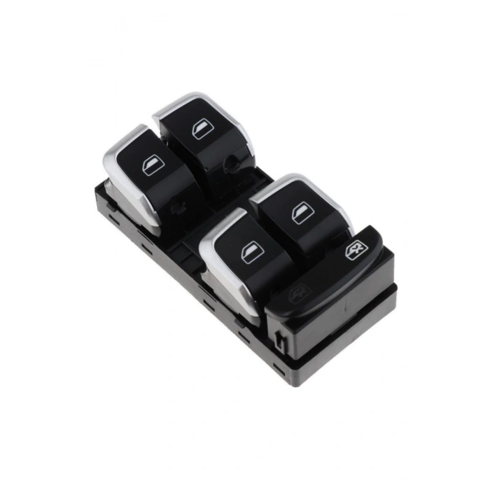 Audi Q3 Sol Dörtlü Cam Düğmesi Anahtarı 2012--2017 (oem Üründür)