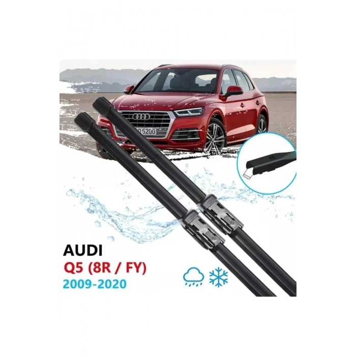 Audi Q5 Ön Cam Muz Silecek Takımı 2008--2020