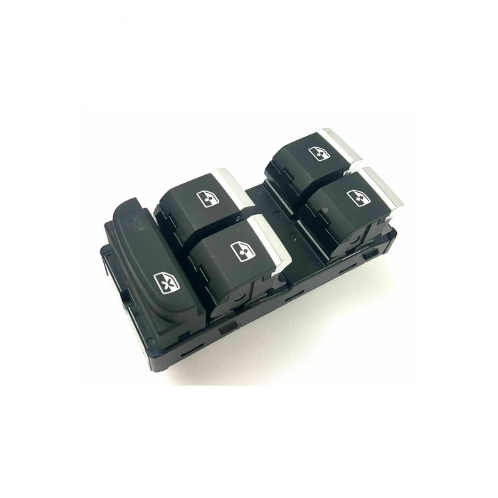 Audi Q5 Sol Dörtlü Cam Düğmesi Anahtarı Krom 2016--2020