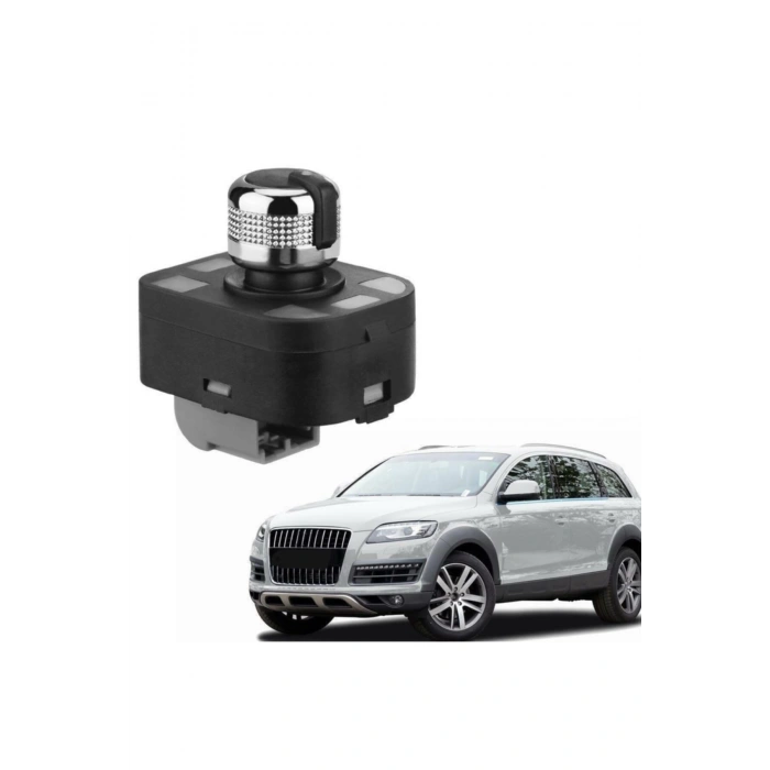 Audi Q7 Ayna Ayar Düğmesi Joystiği Krom 2007--2013