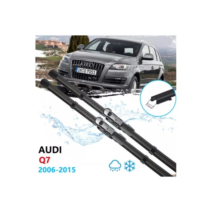 Audi Q7 Ön Cam Silecek Süpürgesi Takımı 2006--2015