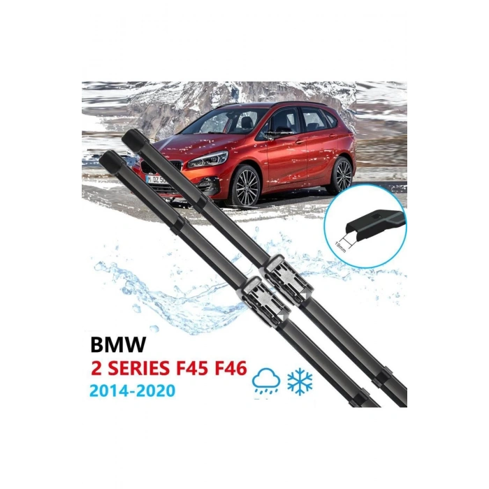 Bmw 2 Serisi F45 -f46 Ön Cam Muz Silecek Takımı 2014--2020