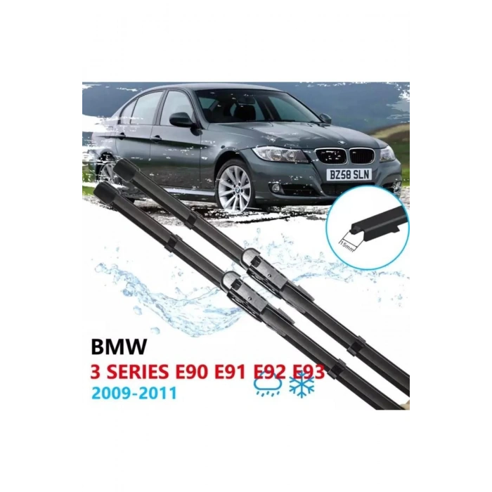 Bmw 3 Serisi E90 Ön Cam Silecek Süpürgesi Takımı 2009--2011
