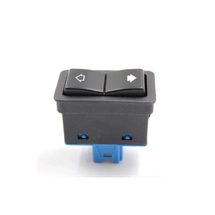 Bmw E39 5 Serisi Tekli Cam Düğmesi Mavi Soketli