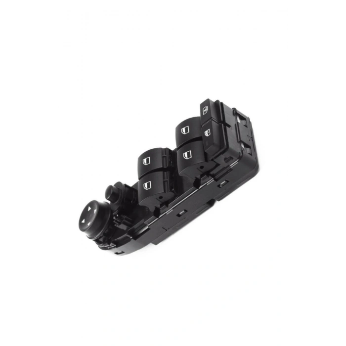 BMW E60 5 SERİSİ SOL DÖRTLÜ CAM DÜĞMESİ 2007--2010 PERDELİ AYNA KATLAMASIZ