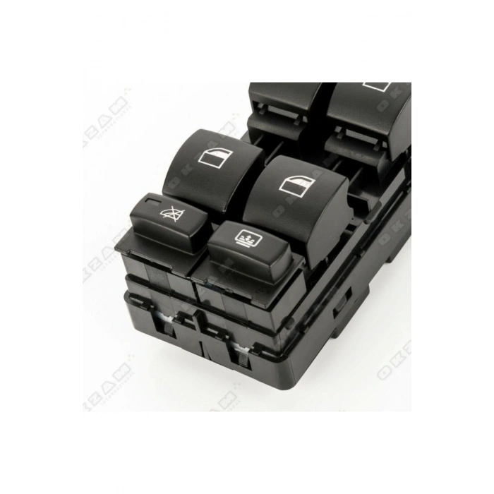 Bmw E60 5 Serisi Sol Dörtlü Cam Düğmesi Anahtarı 2004-2010 Perdeli Katlanır Aynalı