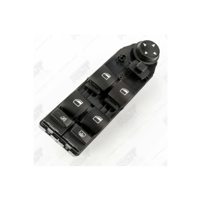 Bmw E60 Sol Dörtlü Cam Düğmesi Anahtarı Perdeli (ayna Katlamasız)