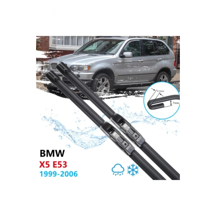 Bmw X5 E53 Kasa Ön Cam Muz Silecek Takımı 1999-2006
