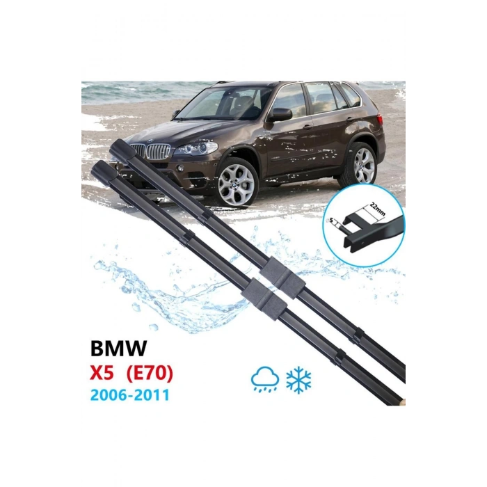 Bmw X5 E70 Ön Cam Muz Silecek Takımı 2006--2011