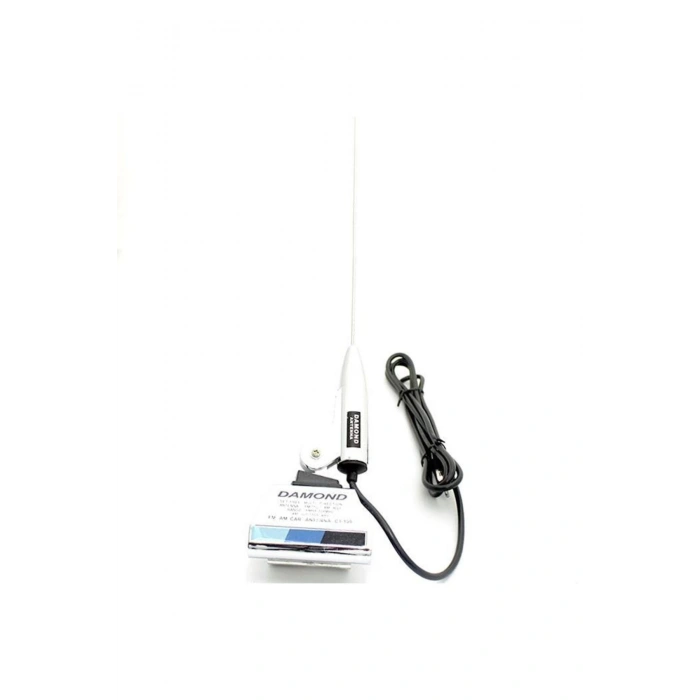 Carub Diamond Anten Pioneer Tipi Araç Anteni Nikel