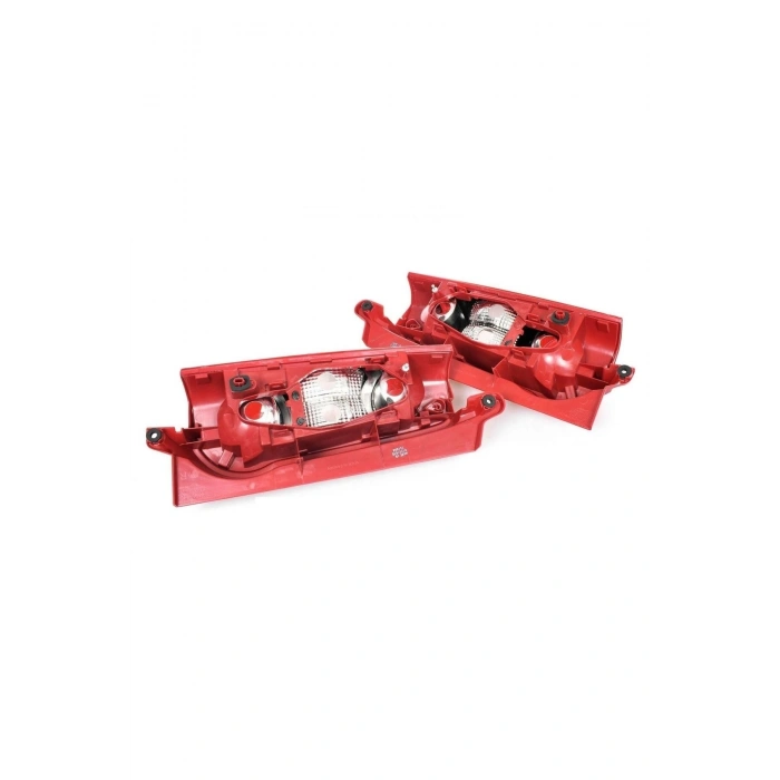 Citroen Berlingo Sağ + Sol Arka Stop Lambası Takımı 2008--2012 Yana Açılan Çift Bagaj Uyumlu