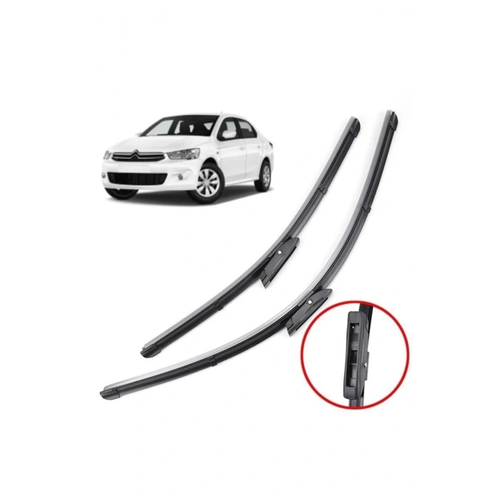 Citroen C Elysee Ön Cam Muz Silecek Takımı 2012--2016