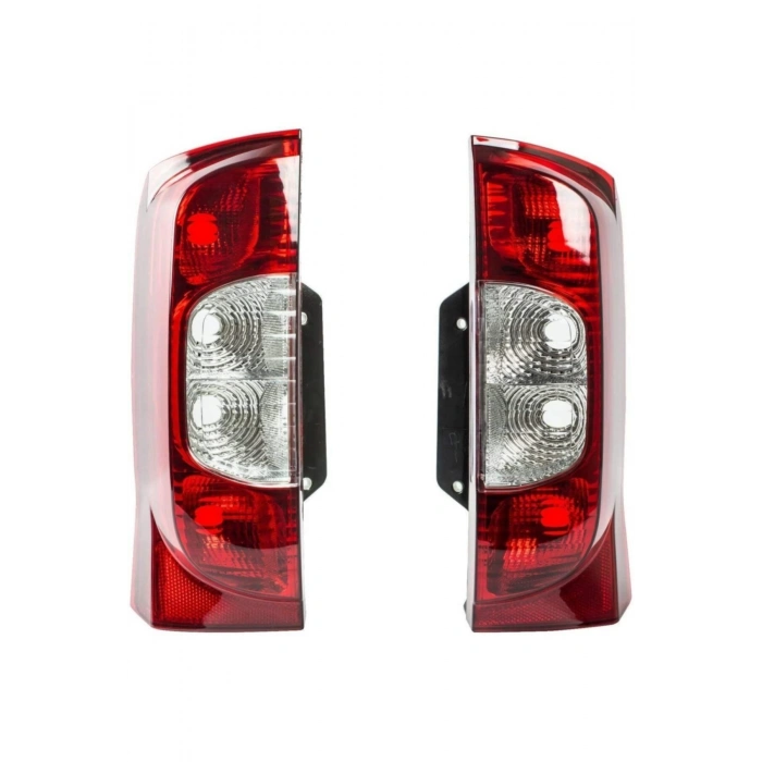 Citroen Nemo Sağ Sol Arka Stop Lambası Takımı 2008--2015 Yana Açılan uyumlu