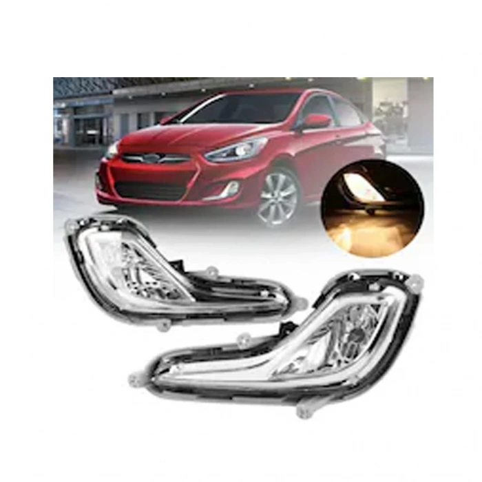CRN Hyundai Accent Blue Sağ + Sol Sis Lambası Takımı 2012--2016
