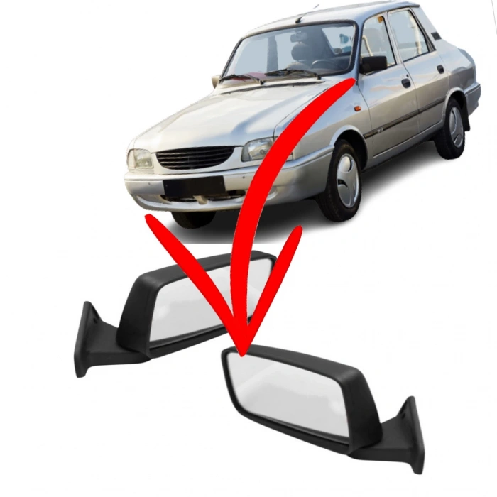 DACİA 1310 1310L SAĞ VE SOL DİKİZ AYNASI TAKIMI SETİ DOKUNMATİK