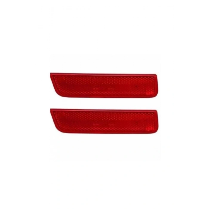 Dacia Duster Sağ + Sol Arka Tampon Reflektörü Takımı 2010--2018