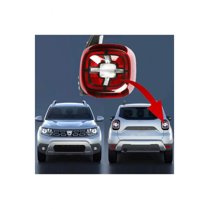 Dacia Duster Sol Arka Stop Lambası 2018--2019