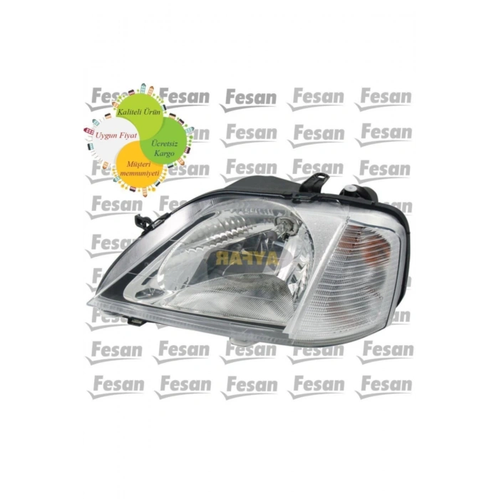 Dacia Logan Sağ Ön Far 2003--2008