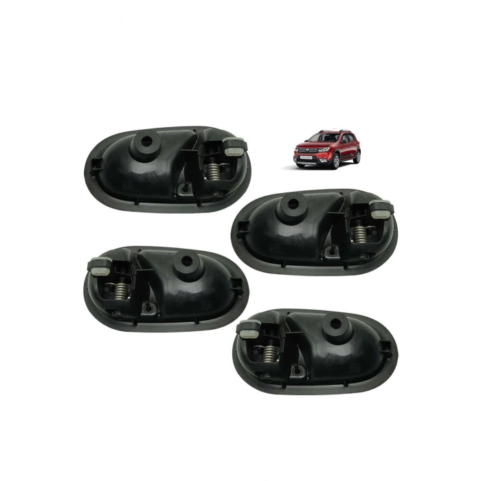 DACİA SANDERO SAĞ + SOL ÖN ARKA İÇTEN KAPI AÇMA KOLU 2012--2016