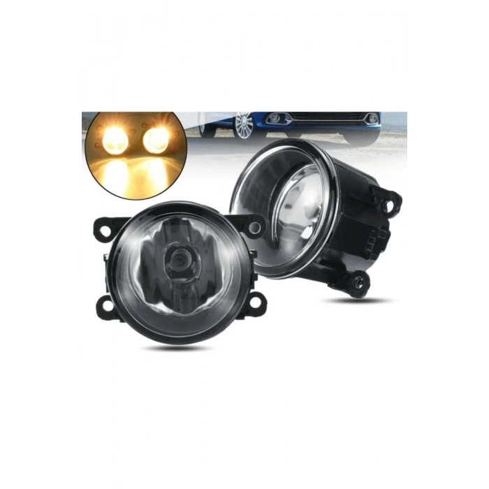 Dacia Sandero Sağ + Sol Ön Sis Lambası Farı Takımı 2012--2017