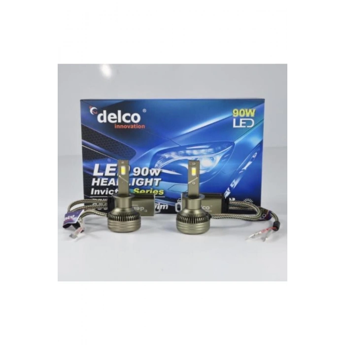 Delco Invictus Serisi H1 Led Xenon Far Ampulü 20000 Lümen 6500k Orijinal