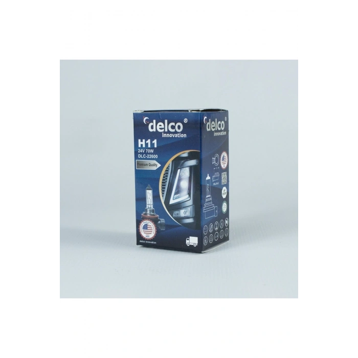 Delco U.s.a H11 Halogen Ampul 24 Volt 70w Pgj19-2 10 Adet